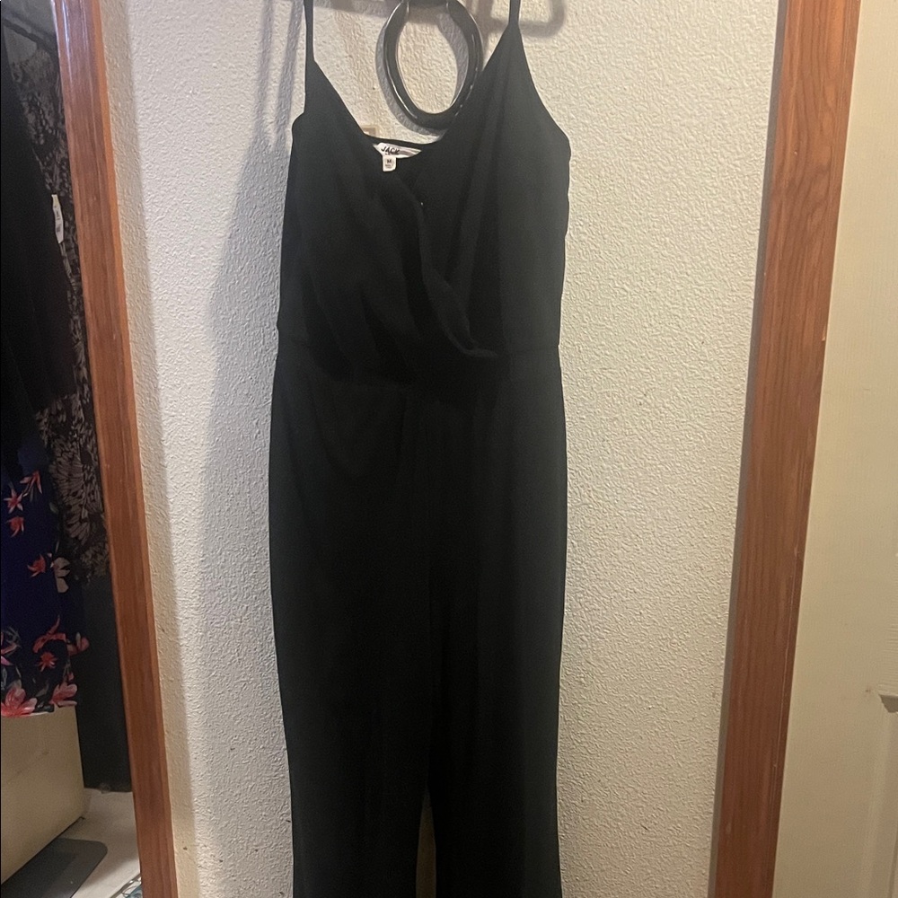 Jack by BB Dakota Black Jumpsuit with Sleek Silhouette